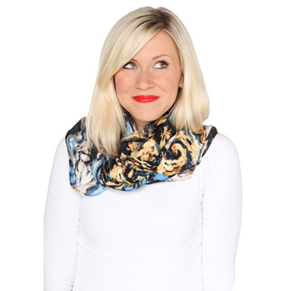 Her Universe BBC Doctor Who Van Gogh Exploding TARDIS Infinity Scarf, Whovian